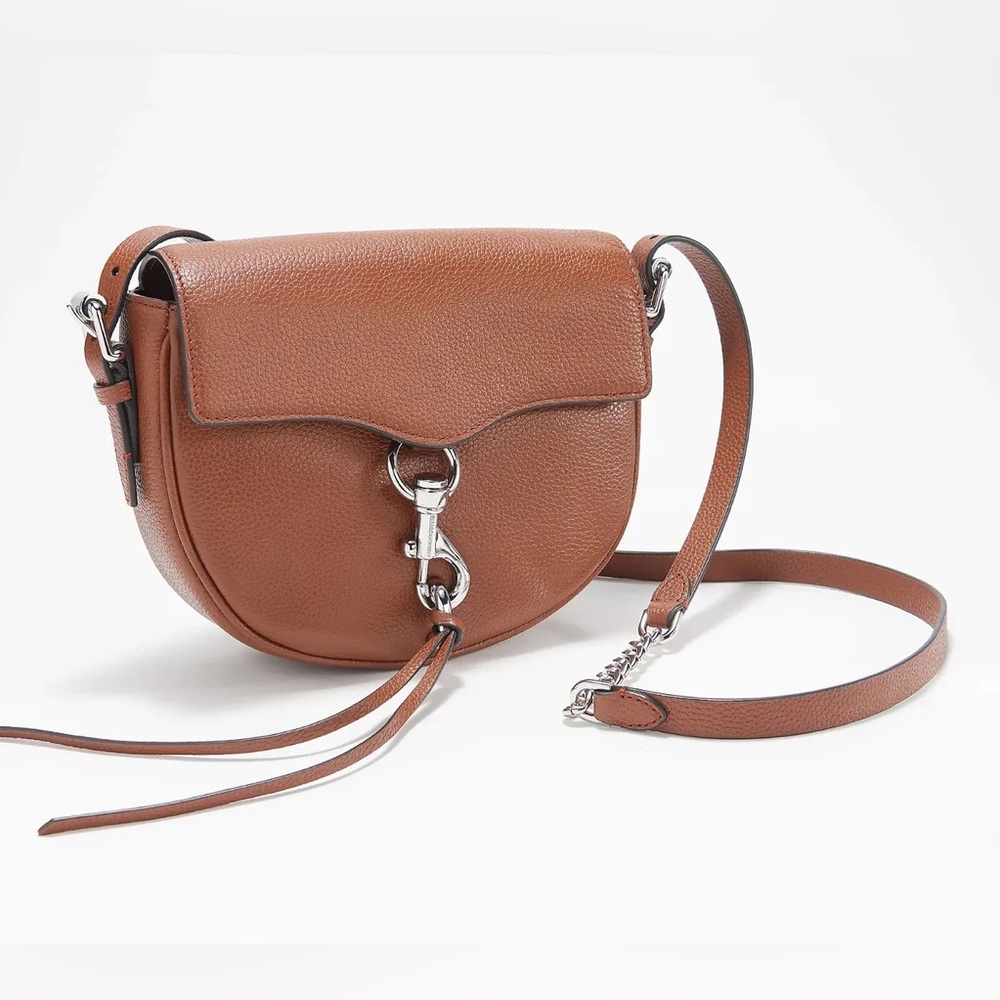NWT Rebecca Minkoff Megan Mini Saddle Crossbody